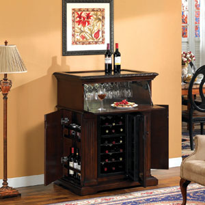 BUILDING PLANS FOR A LIQUOR CABINET WITH WINE RACK - Cabinet Design