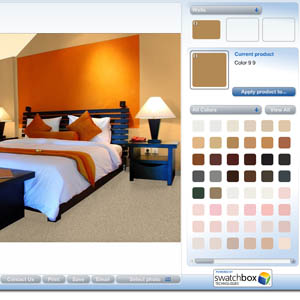 Room paint outlet visualizer